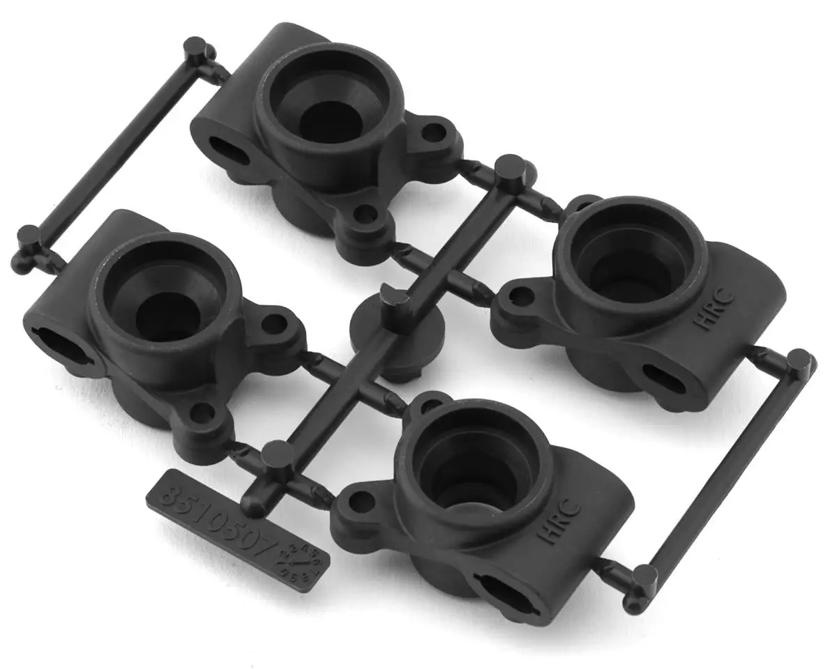 Team Associated Rc10b7 Factory Team Carbon Rear Hubs (4) 1
