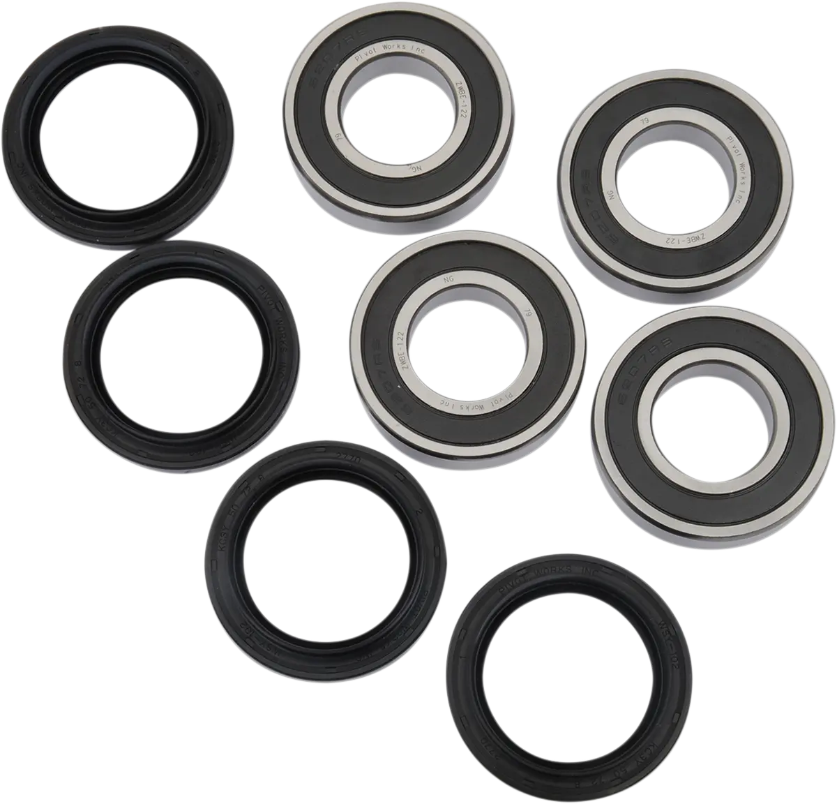 Pivot Works Pwfwk-Y55-000 Front Wheel Bearing Kit For Viking/Wolverine 2017-2023 1