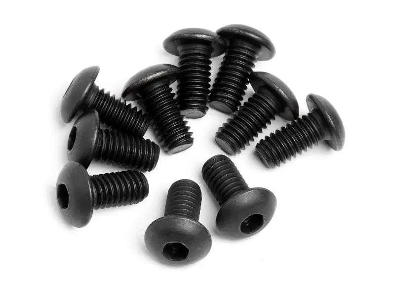 Hpi Racing Button Head Screw M4x8, Hex 1