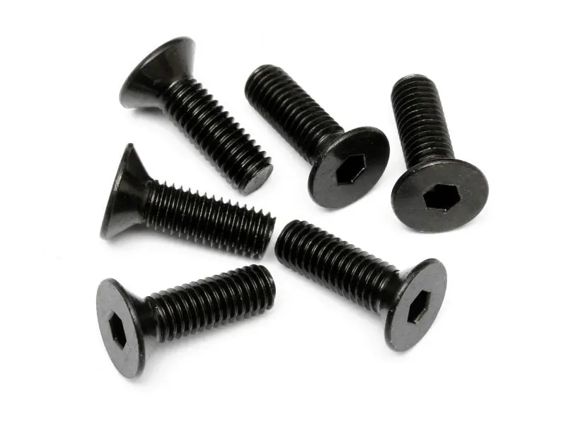 Hpi Racing Flat Head Screw M5x16mm (Hex Socket/6Pcs) 1