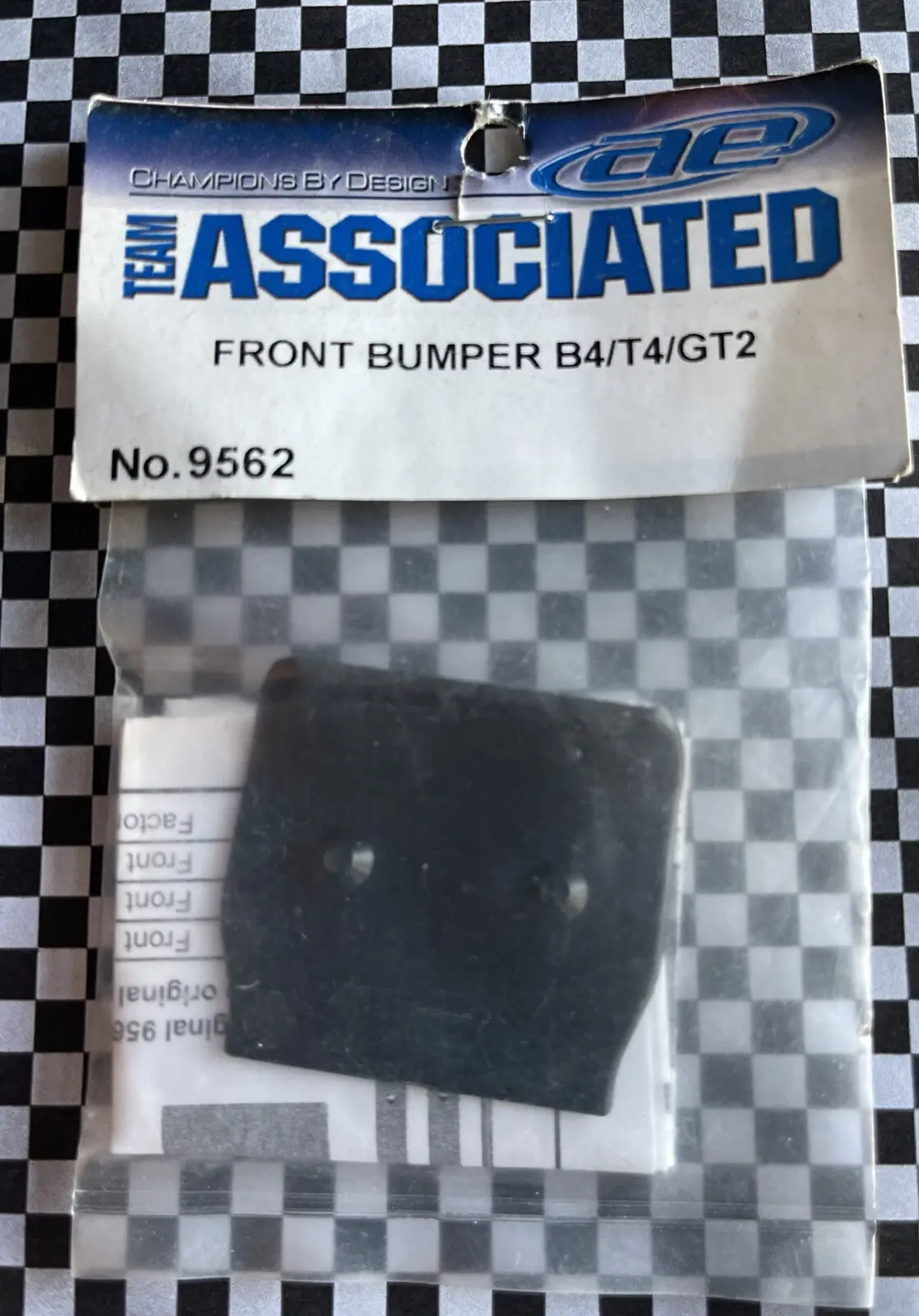 Team Associated 9562 Front Bumper B4/T4/Gt2 1