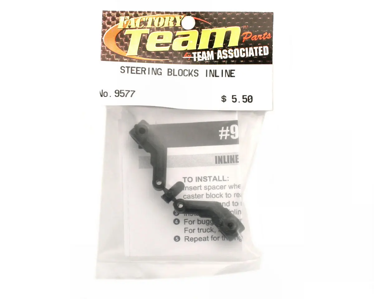 Team Associated 9577 Steering Blocks Inline 1