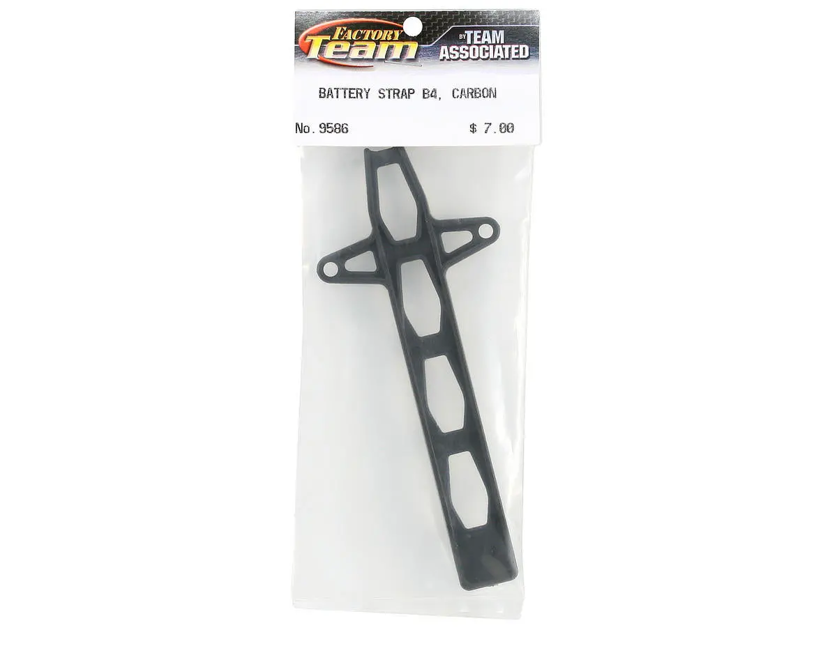 Team Associated 9586 Battery Strap B4 Carbon 1