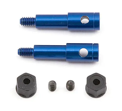 B4 Blue Alum.Inline Axles-Asc9623 1