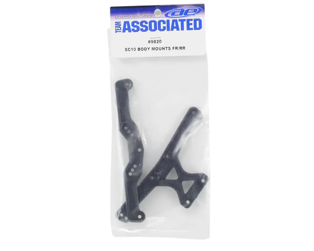 Team Associated 9820 Sc10 Body Mounts Fr/Rr 1