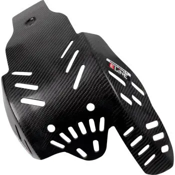Moose Offroad - 0506-2202 -  Carbon Fiber Skid Plate - E-Line - 2023 Yamaha Yz450f, 2024-2025 Yz250f 1