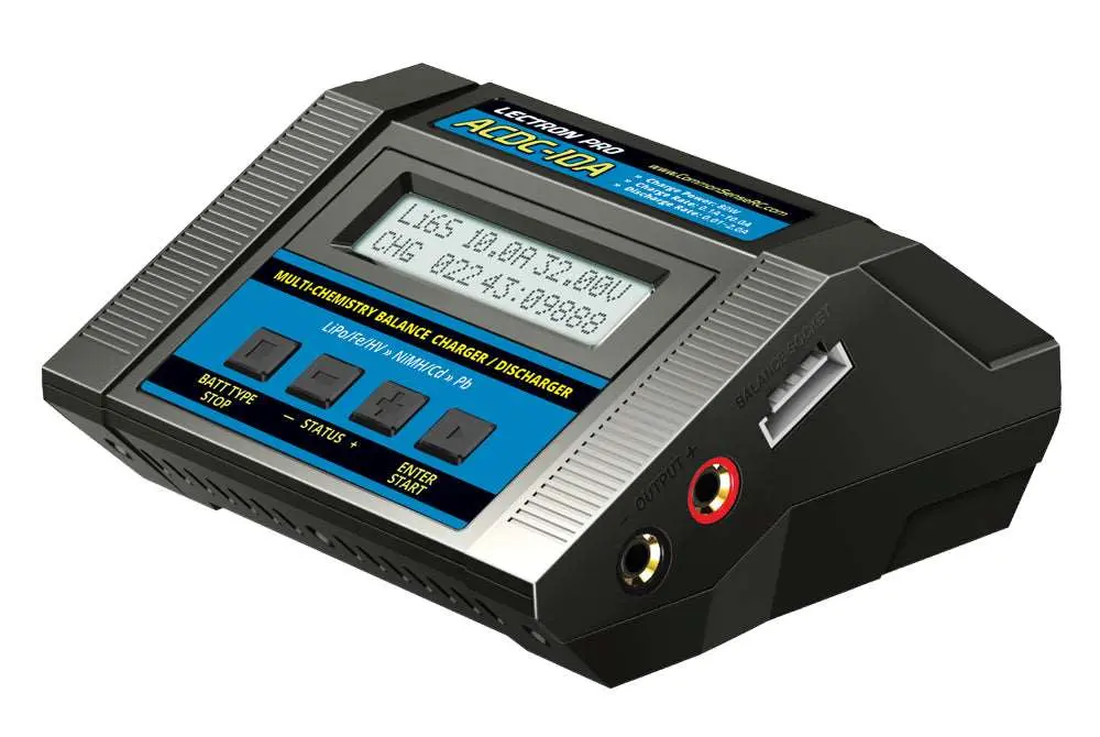Lectron Pro Acdc-10A 1S-6S 100W 10A Multi-Chemistry Balancing Charger (Lipo/Life/Lihv/Nimh) 1