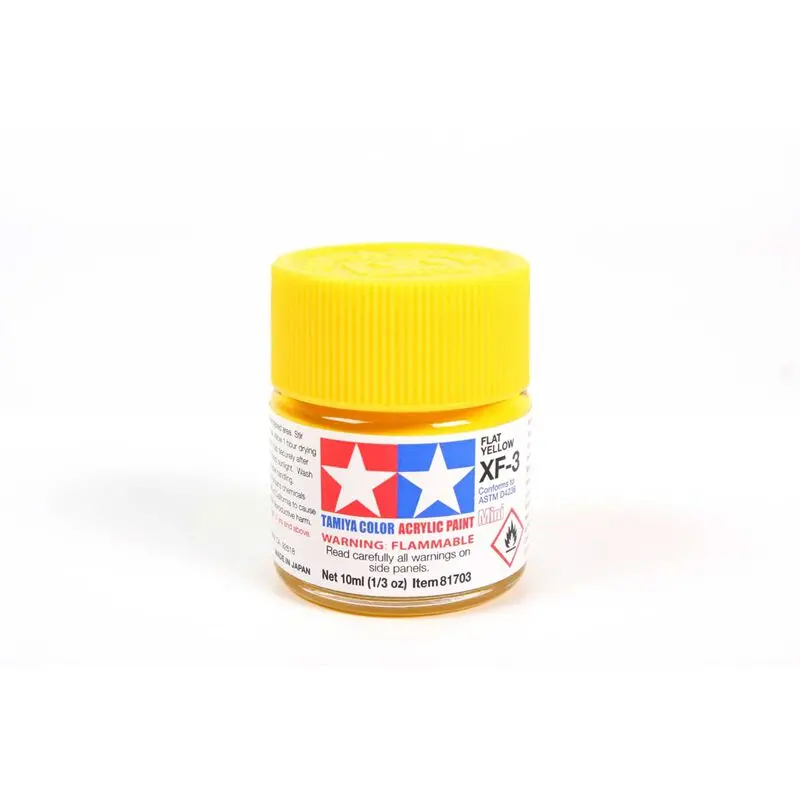 Acrylic Mini Xf3 Flat Yellow - Tam81703 1