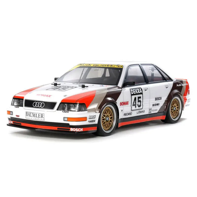 Tamiya 1991 Audi V8 Touring Tt-02 1/10 4Wd Electric Touring Car Kit - Tam58682a 1
