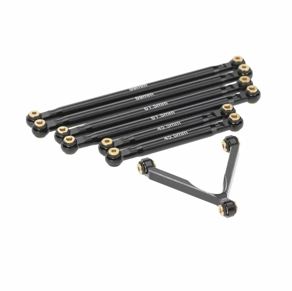 Aluminum Link Set For Axial Scx24 Deadbolt 133.5Mm - Trc-057 1