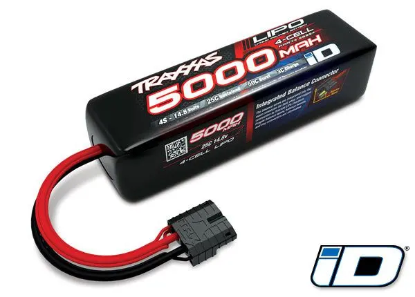 Trx2889x 4S Lipo 5000Mah 14.8V 25C Long 1