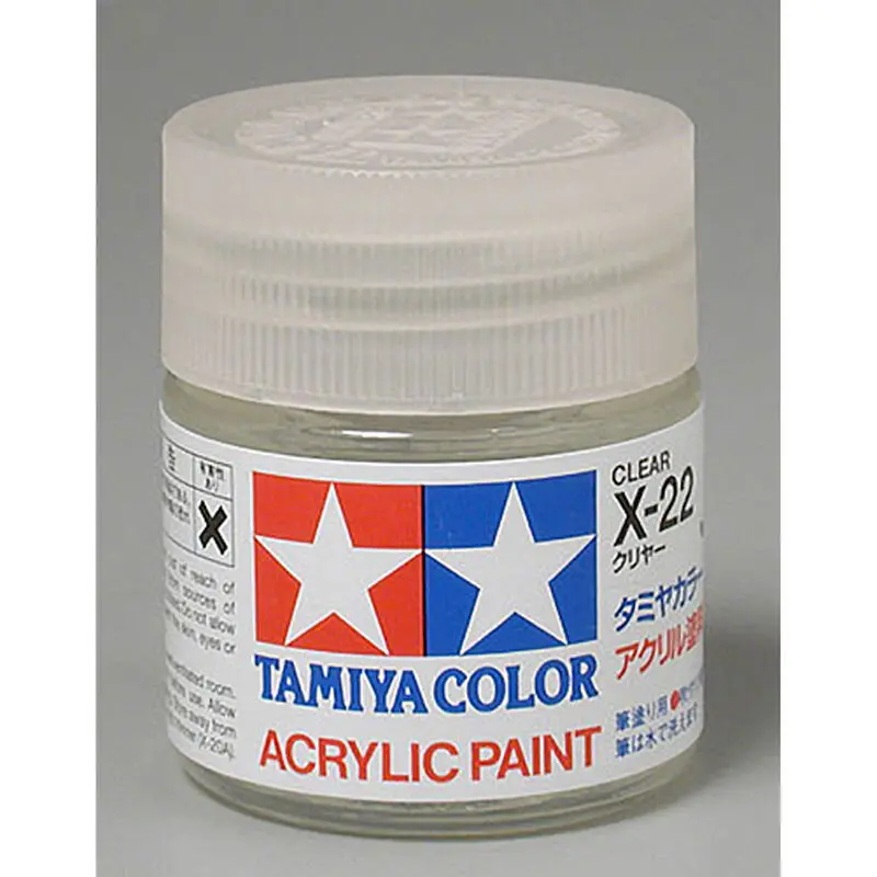 Acrylic X22 Gloss Clear - Tam81022 1