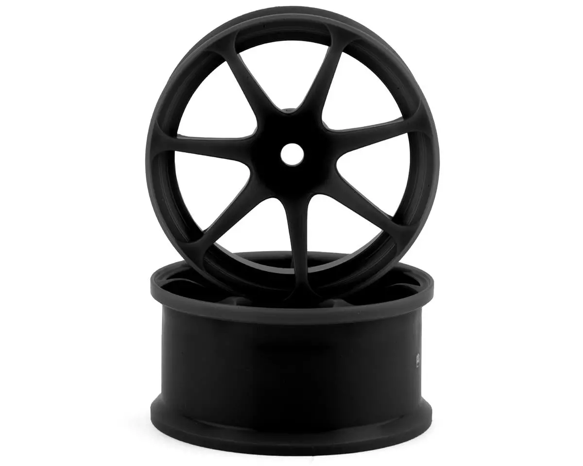 Integra Avs Model T7 High Traction Drift Wheels Black 2 8Mm Offset W/12Mm Hex - Iw-2208Bk 1