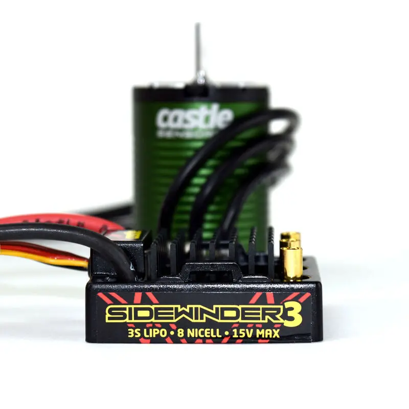 1/10 Sv3 Sidewinder Waterproof Esc/1406-6900Kv Brushless Motor Combo: 4Mm Bullet - Cse010011507 1
