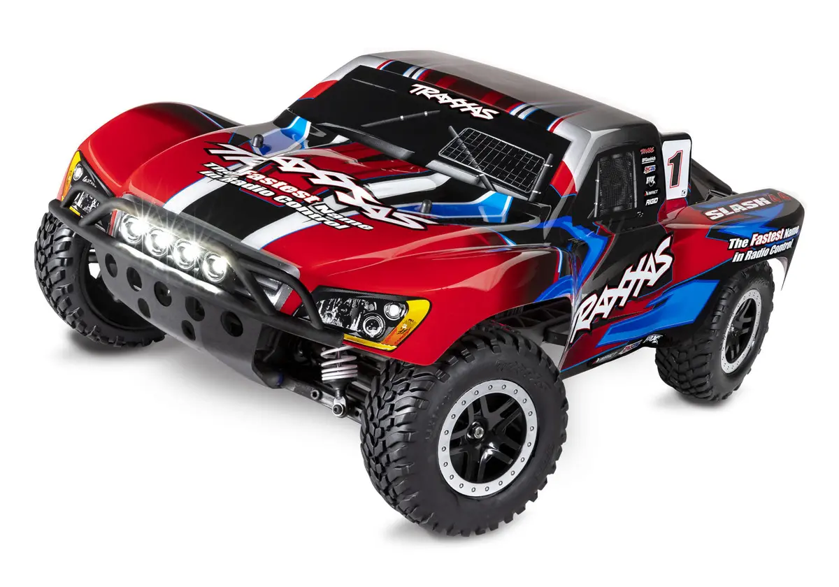 Trx68054-61 Slash 4X4 Brushed W/ Led Light 1