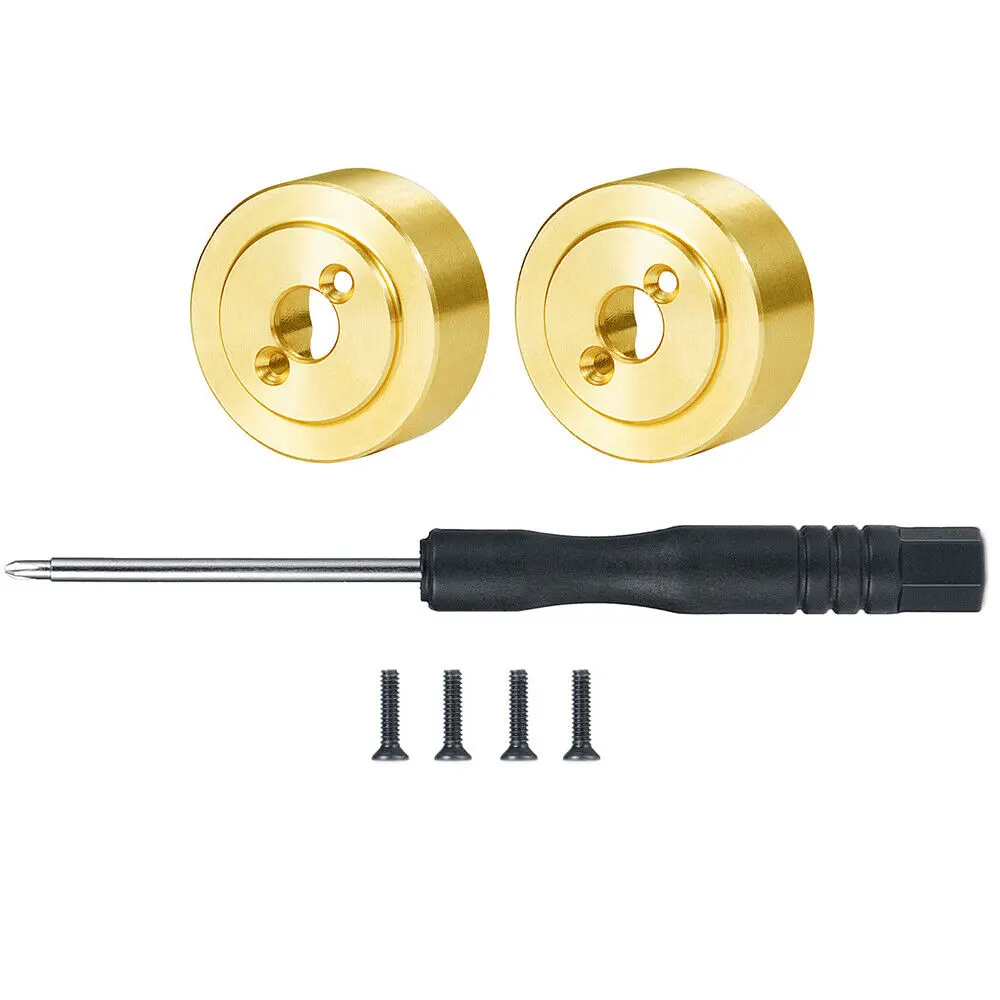 Axial Scx24 Rear Brass Axle Knuckle Caps Weights - Trc-111 1