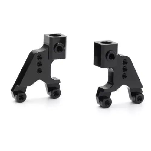 Truerc Rear Black Shock Towers For Scx24 - Trc-034B 1