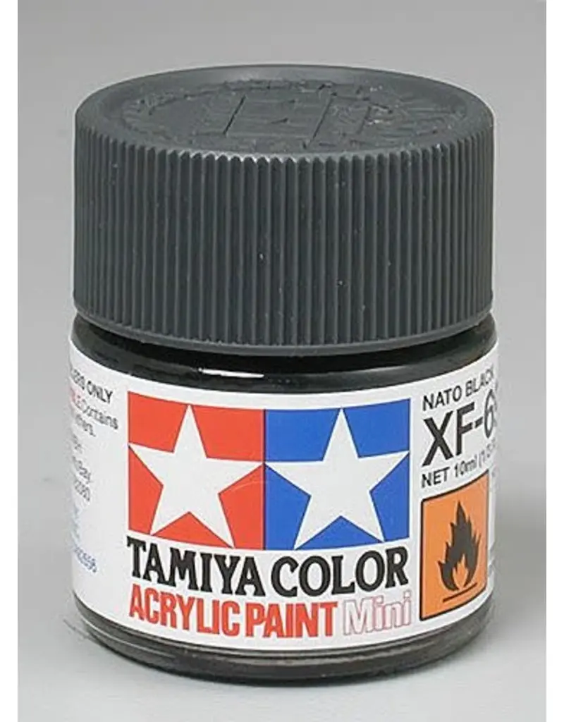 Tam81769 Tamiya Mini Acrylic Paint Xf-69 Nato Black 10Ml 1