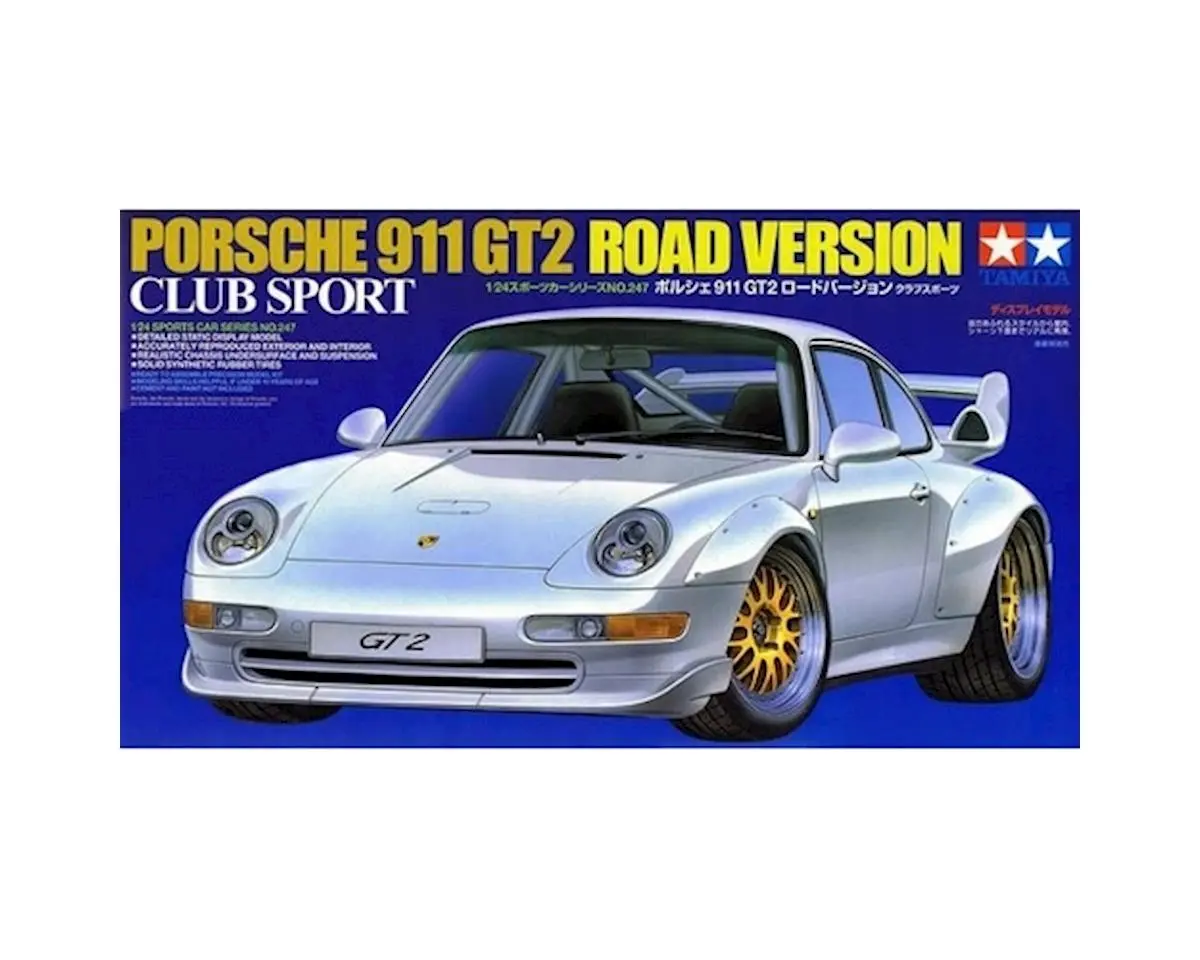 Tamiya 1/24 Scale Gt2 St Version Porsche - Tam24247 1