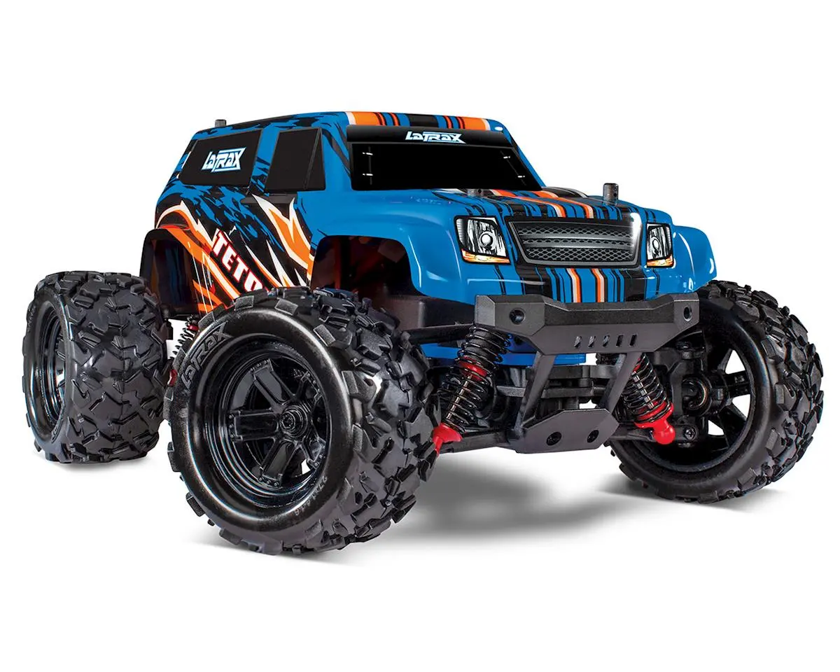 1/18 Latrax Teton With Ac Charger - Tra76054-5-Bluex 1