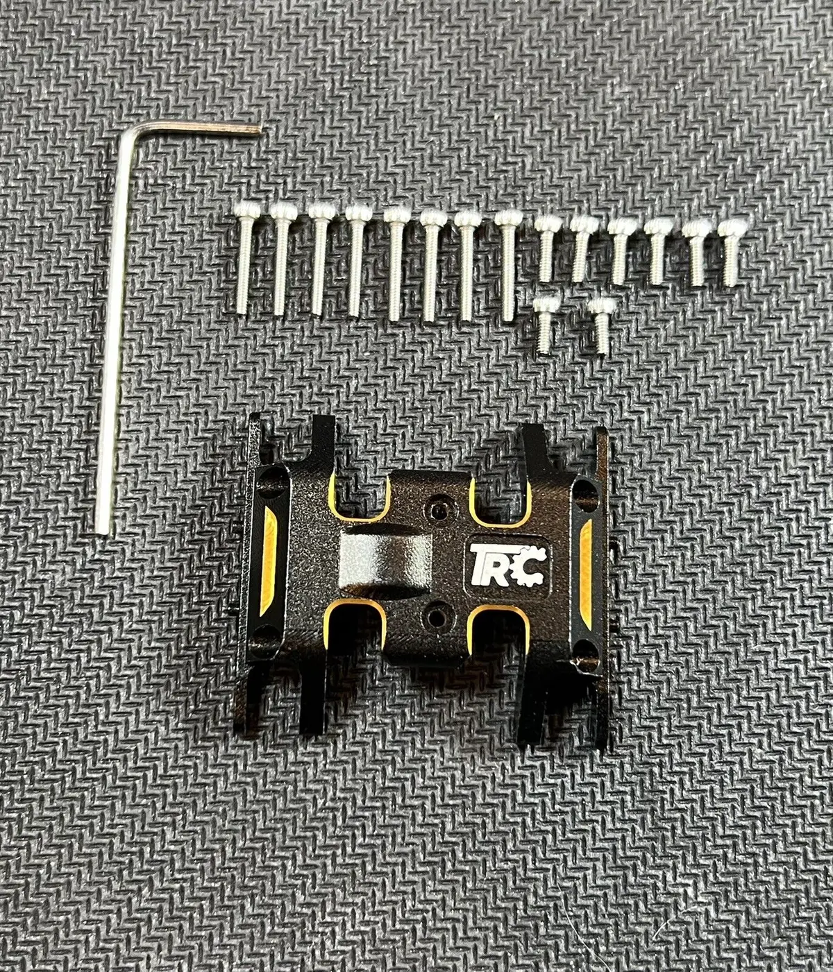 Axial Scx24 Aluminum Center Skid Plate - Trc-120 2