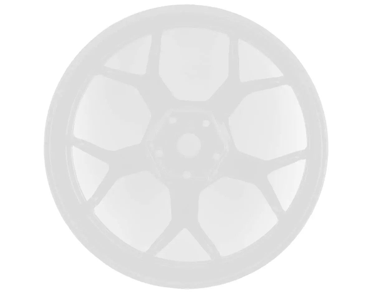 Ds Racing Feathery Split Spoke Drift Rim White Hi Gloss 2 6Mm Offset W/12Mm Hex - Dsc-Df-001 2