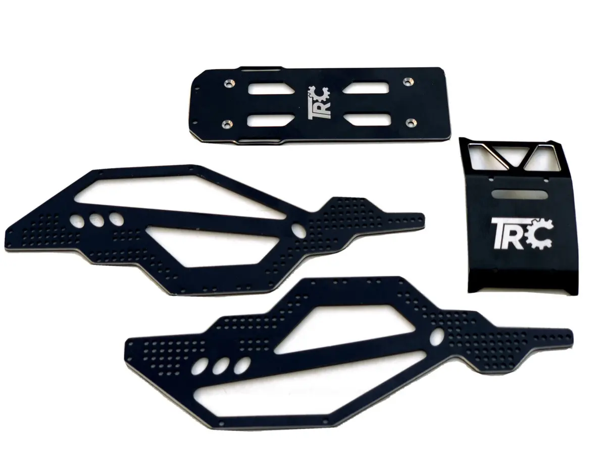 Aluminum Rock Racer Chassis Conversion Kit For Axial Scx24 - Trc-049 2