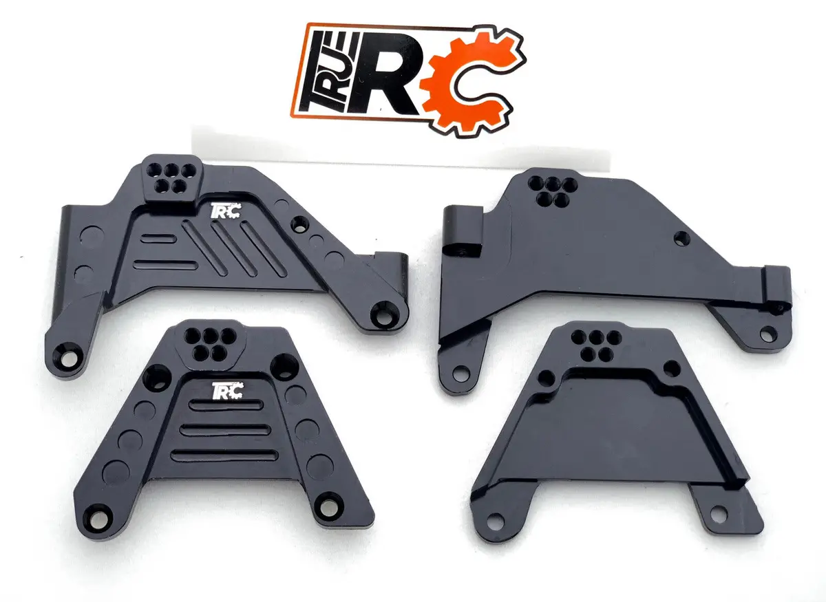 Scx10 Iii Front & Rear Aluminum Shock Towers 4 Pcs - Trc-089 2