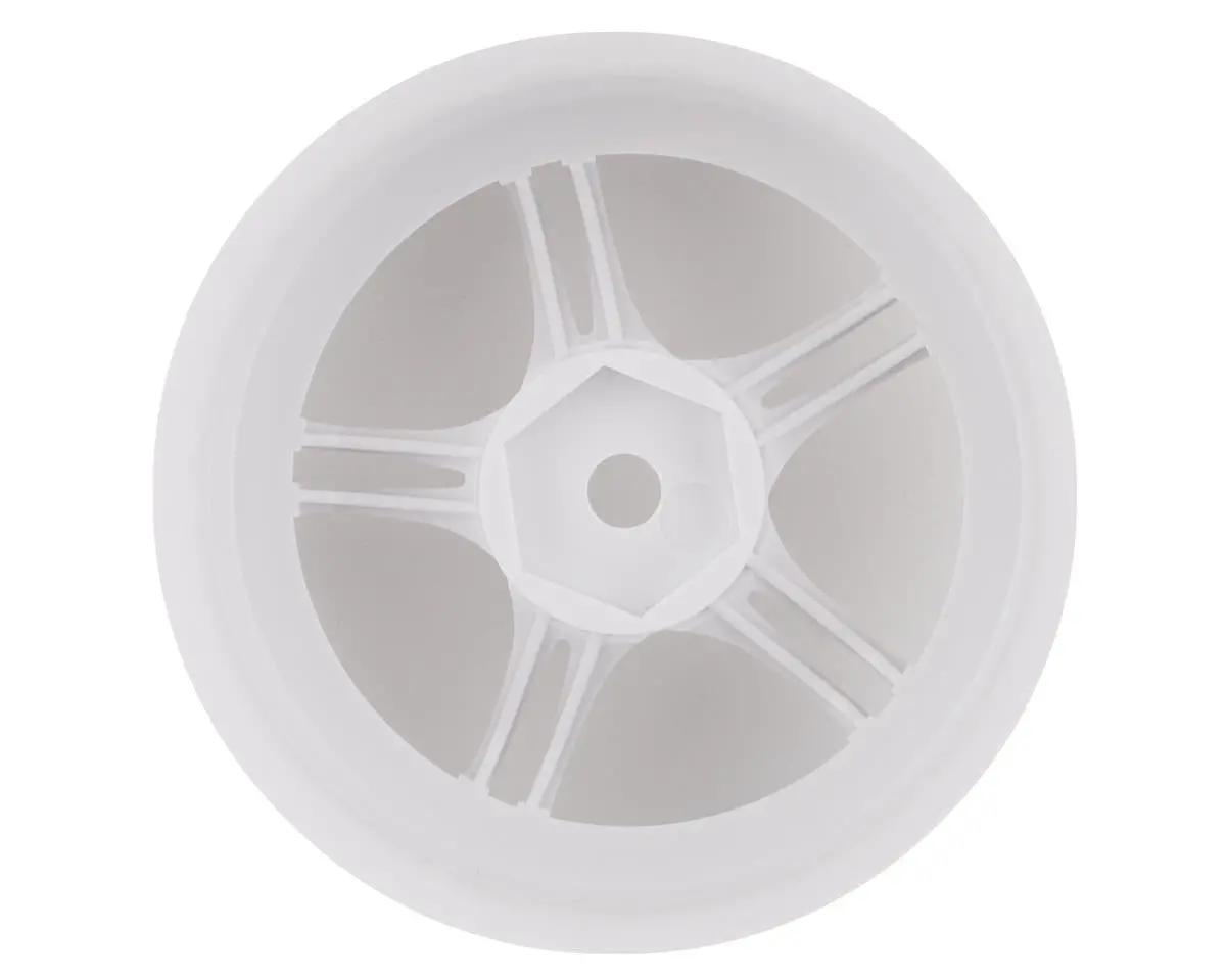 Rc Art Ssr Professor Spx 5-Split Spoke Drift Wheels White 2 Deep Face 8Mm Offset W/12Mm Hex - Rca-Art-Ww-0108Wh 2