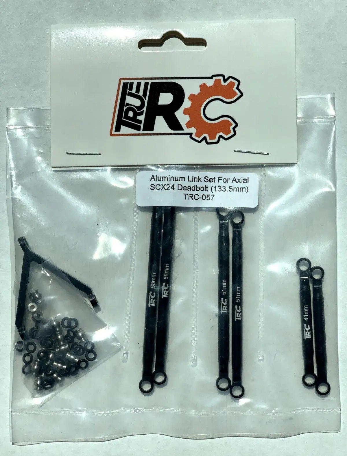 Aluminum Link Set For Axial Scx24 Deadbolt 133.5Mm - Trc-057 2