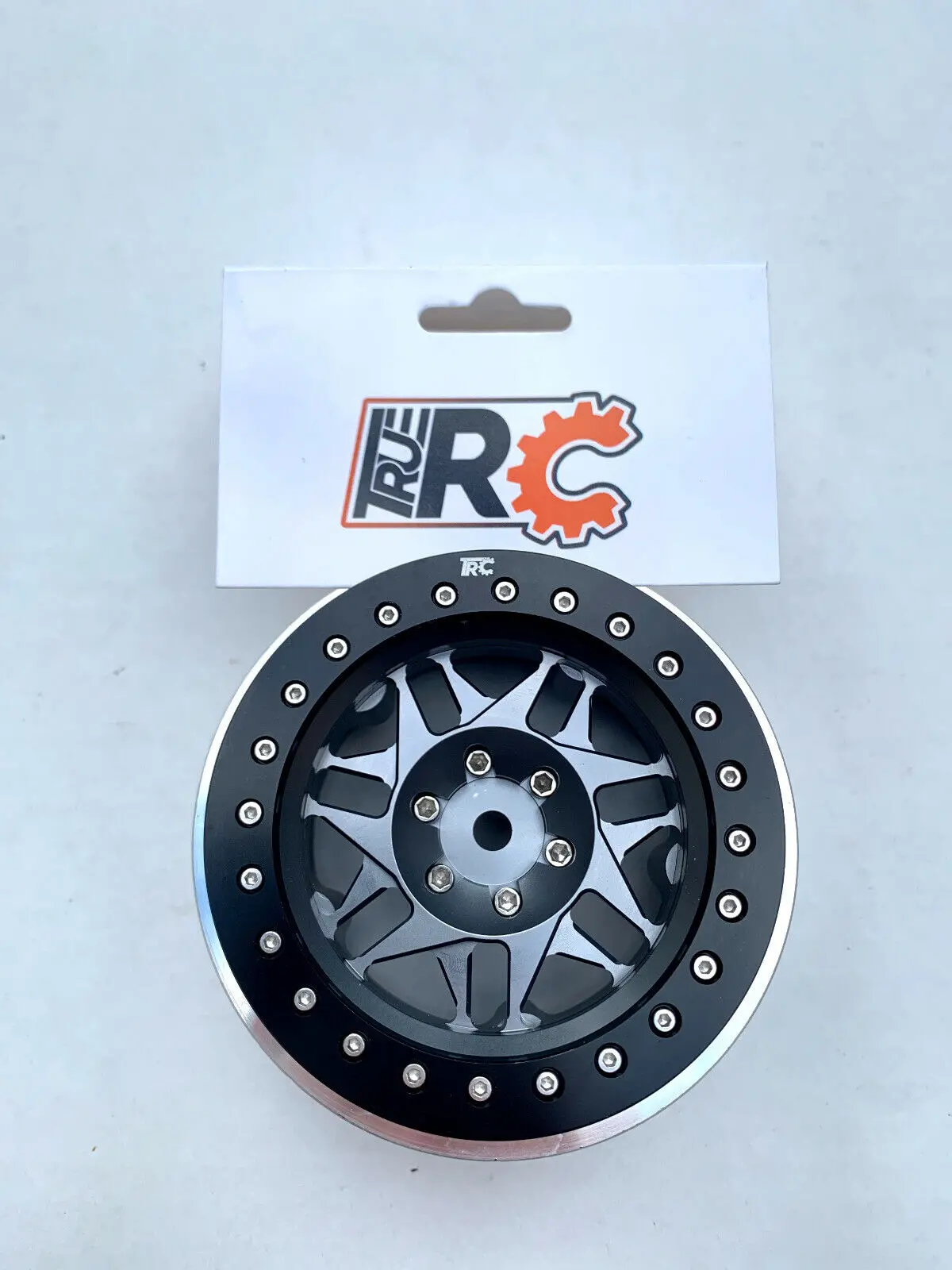 Axial Scx6 2.9” Titanium Aluminum Wheels 2 Each - Trc-107 2