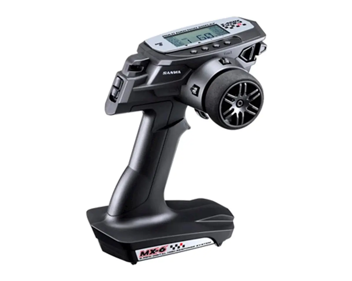 Sanwa/Airtronics Mx-6 Fh-E 3-Channel 2.4Ghz Radio System W/Rx-391W 3-Channel Receiver - Snw101a32561a 1