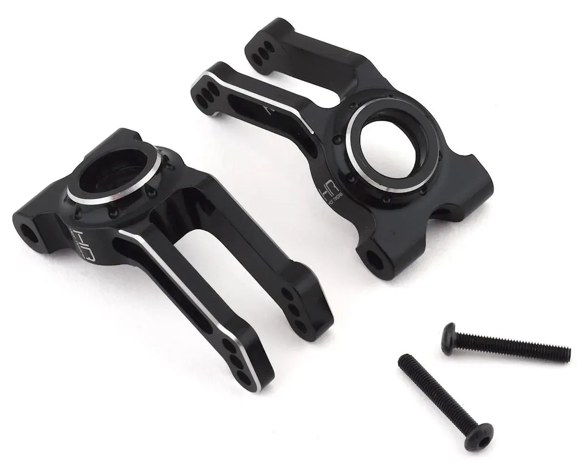 Hot Racing Arrma 4X4 Aluminum Rear Hubs Black - Hraatf2201 1