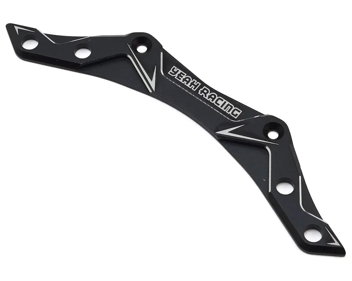 Yeah Racing Yokomo Yd-2 Aluminum Bumper Support Plate Black - Yea-Yd-010Bk 1