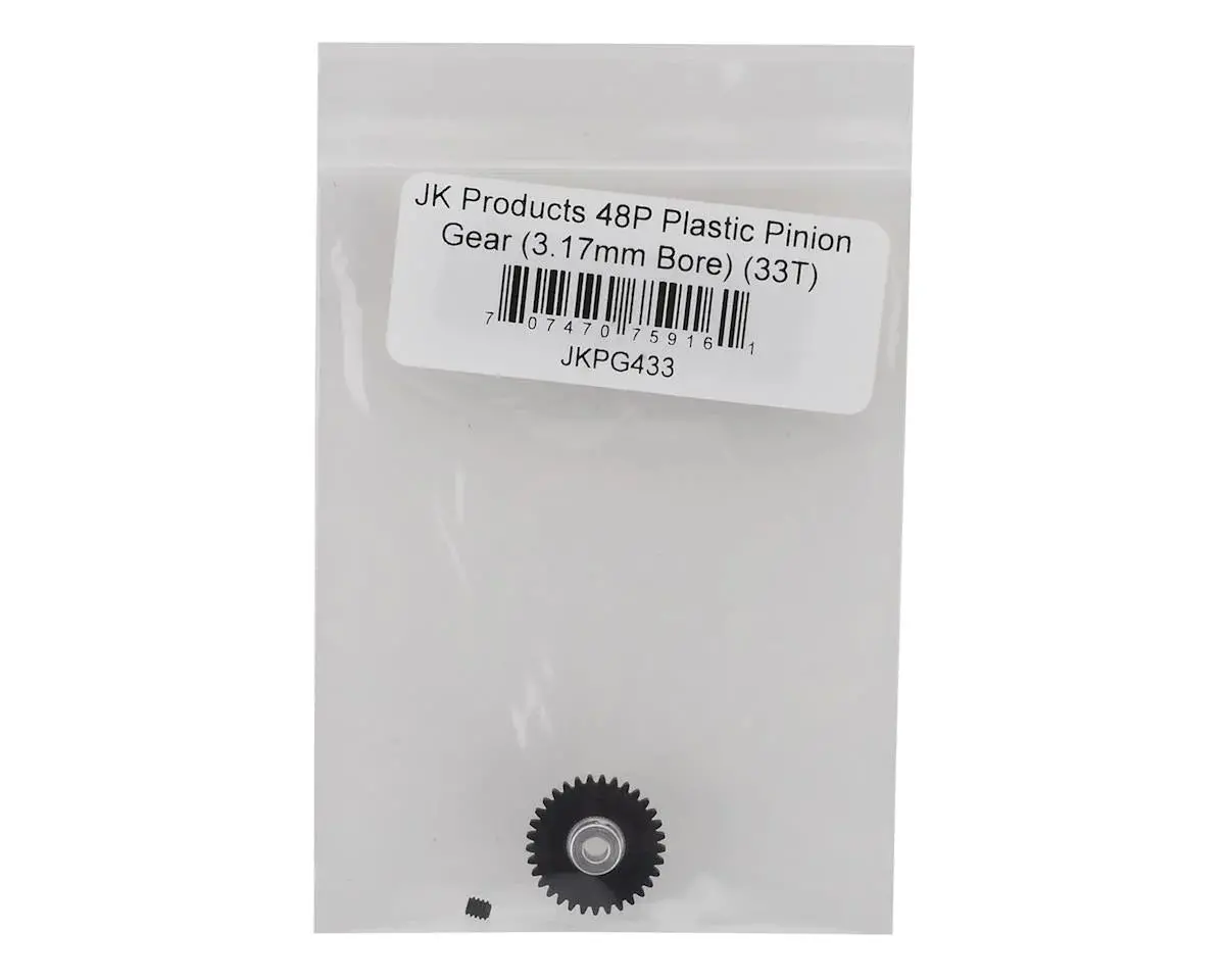 Jk Products 48P Plastic Pinion Gear (3.17Mm Bore) 33T - Jkpg433 2