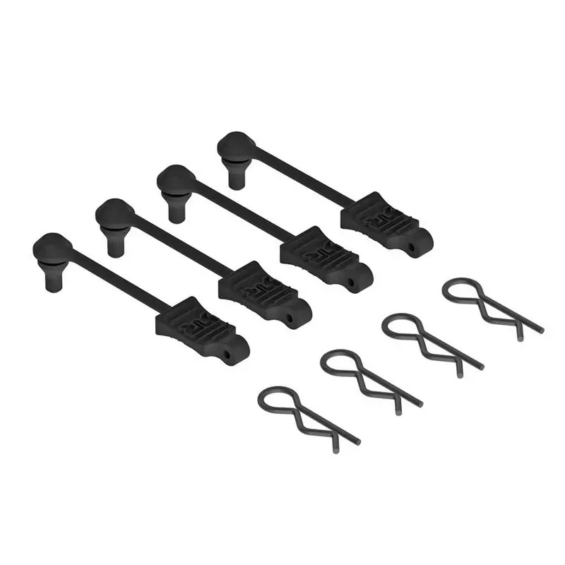Arrma Body Clip Retainer 1/10 Scale Black (4) 1