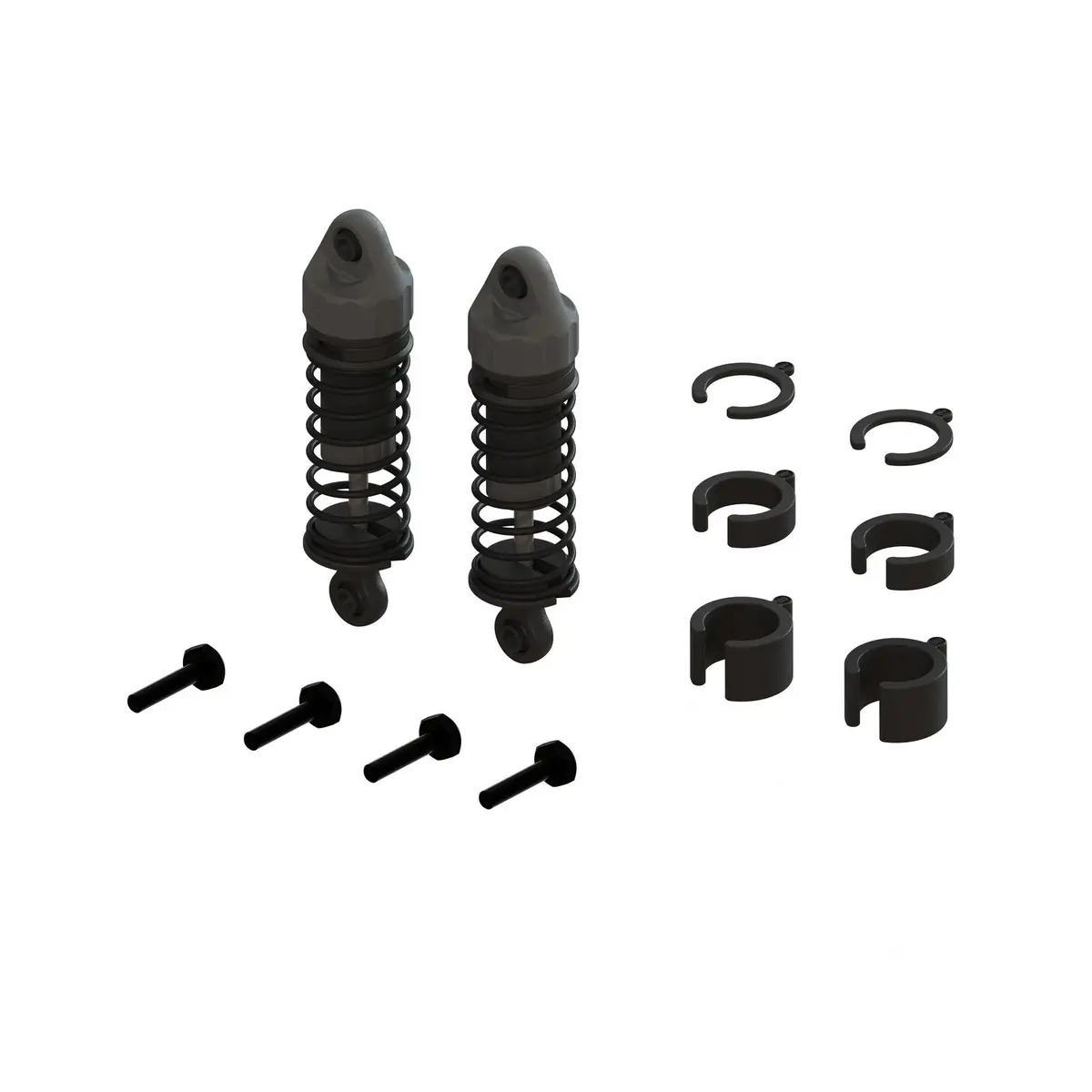 Arrma Shock Set, 58Mm Length, 2000Cst Oil (2Pcs) 1