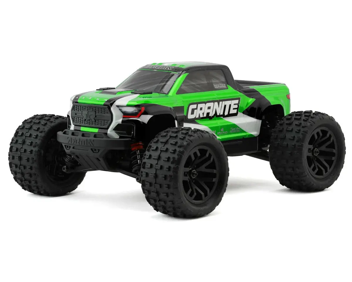 Arrma Granite Grom Mega 4Wd 380 Brushed 1/18 Monster Truck Rtr W/Slt2 2.4Ghz Radio, Battery & Charger 1