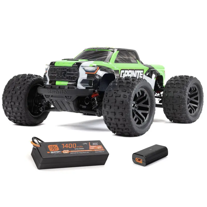 Arrma Granite Grom Mega 380 Brushed 4X4 Monster Truck Rtr With Battery & Charger 1