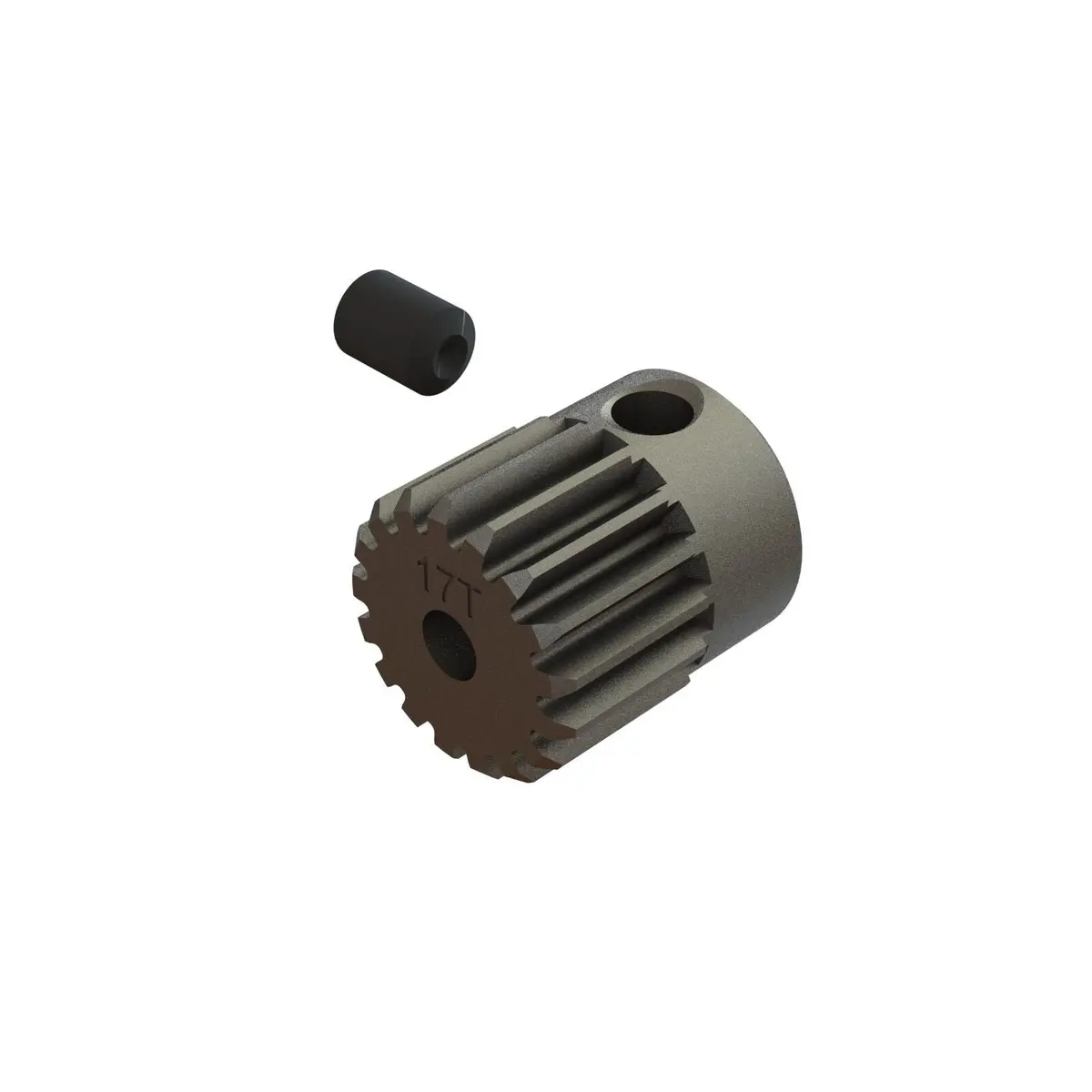 Pinion Gear 17T 0.5 Mod Cnc 2.3Mm Bore - Ara311203 1