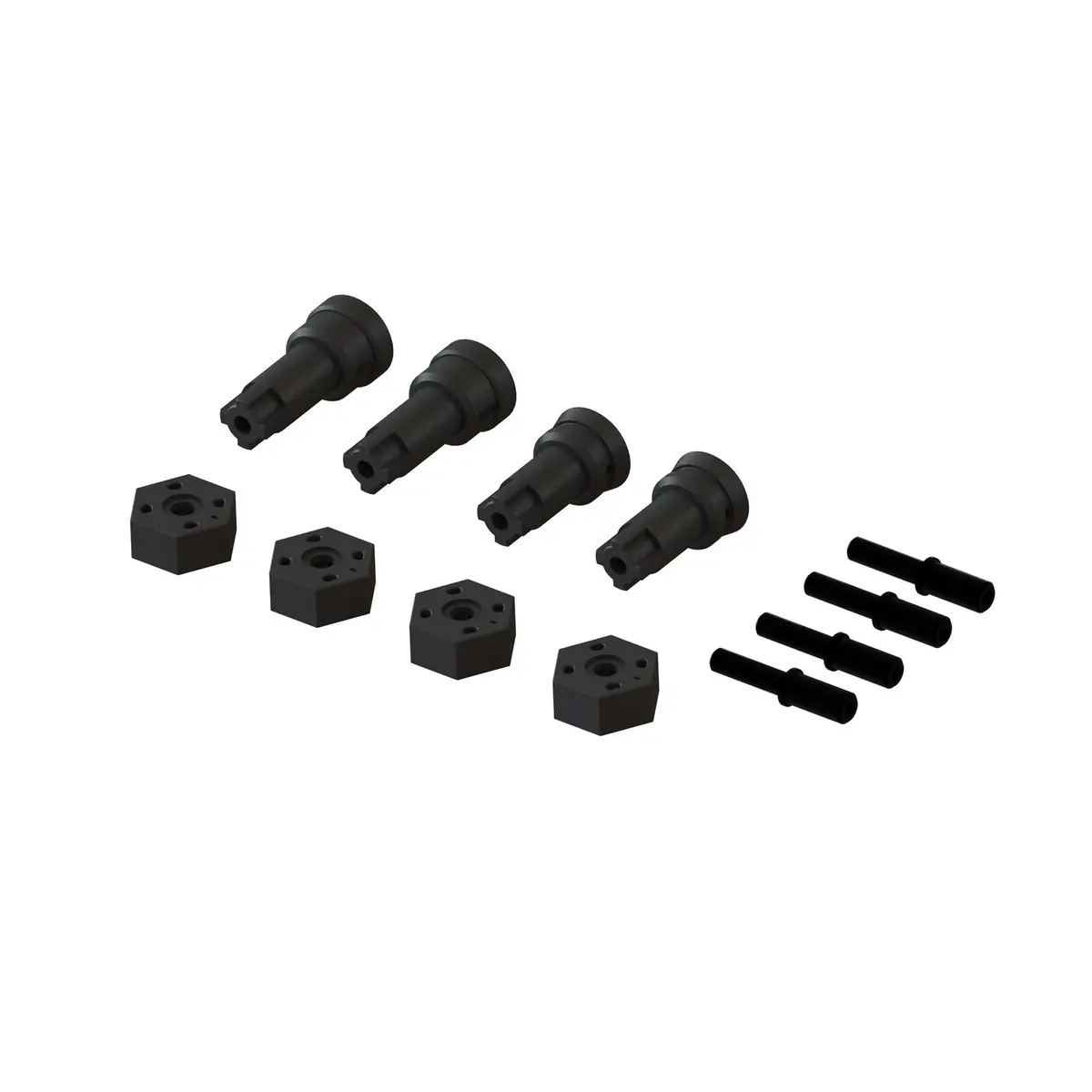 Arrma Wheel Axle And Hub Set B: Grom 1