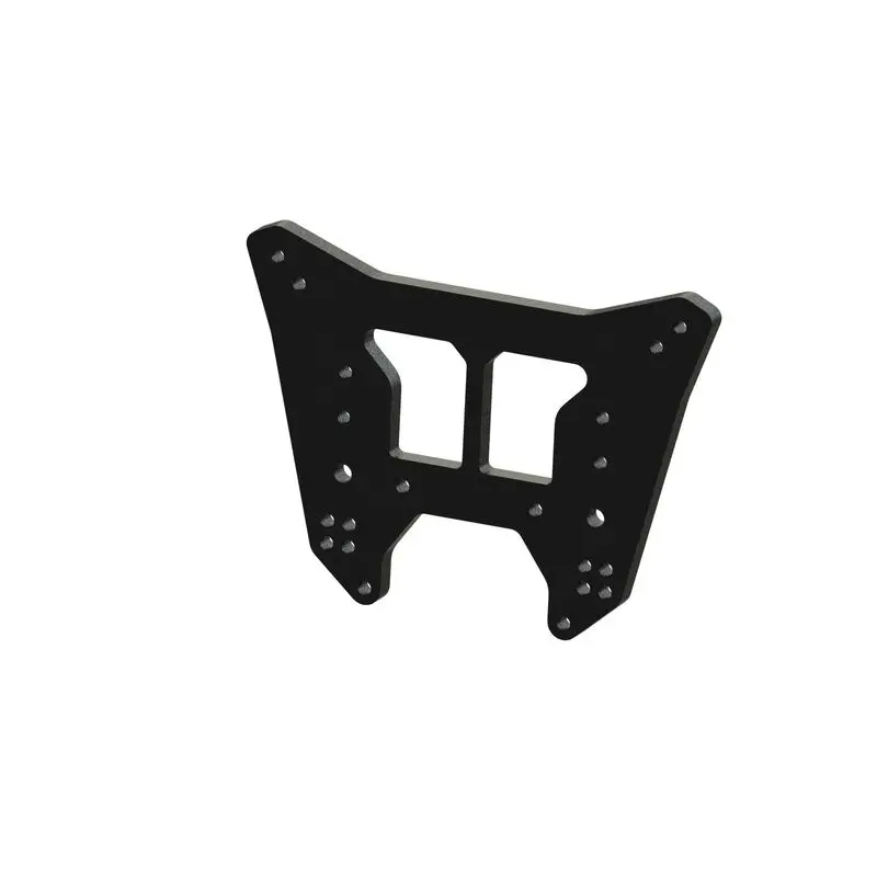 Ara320581 Arrma Rear Shock Tower Aluminum Black 1