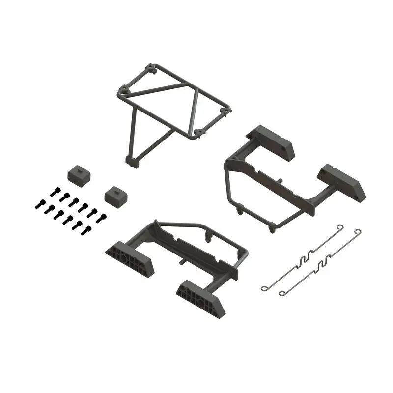 Arrma Desert Truck Body Roll Cage Set, Black: Grom 1