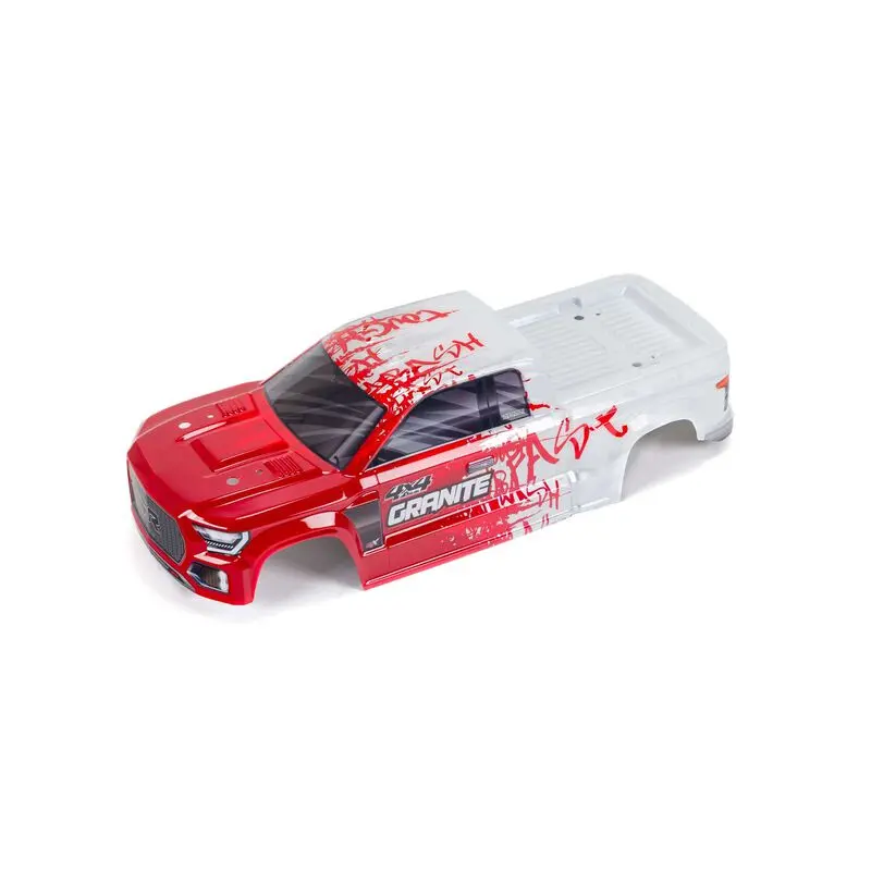 1/10 Painted Body, Red: Granite 4X4 Blx - Ara402306 1