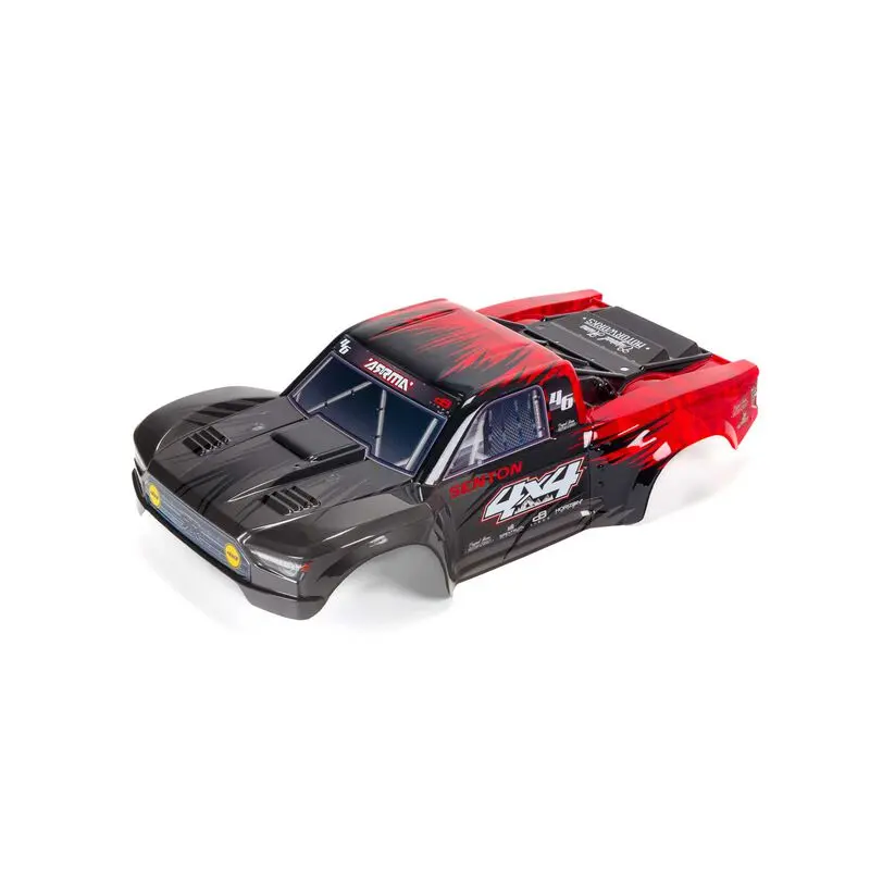 1/10 Painted Body Red: Senton 4X4 Mega 1