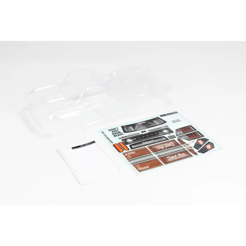 Arrma 1/10 Clear Body With Decals And Window Masks Outcast 4X4 Blx Ara402322 1