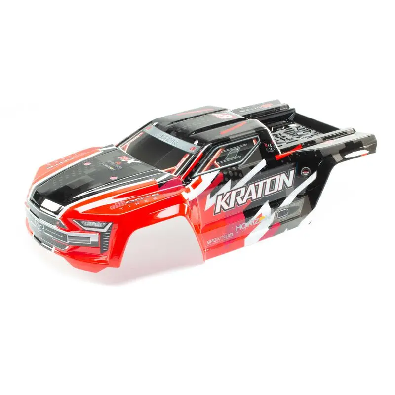 Painted, Decaled And Trimmed Body, Red: Kraton 6S Blx 1