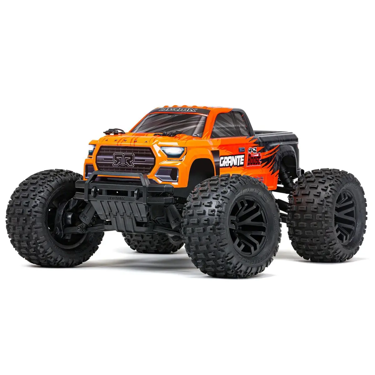 1/10 Granite 4X2 Boost Mega 550 Brushed Monster Truck Rtr, Orange - Ara4102v4t1 1