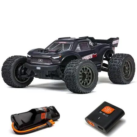 Vorteks 4X2 Booat Mega 550 Brushed Stadium Truck Rtr With Battery & Charger - Ara4105sv4t2 1
