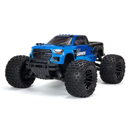 1/10 Granite 4Wd V3 Mega 550 Brushed Monster Truck Rtr, Blue - Ara4202v3t1 1